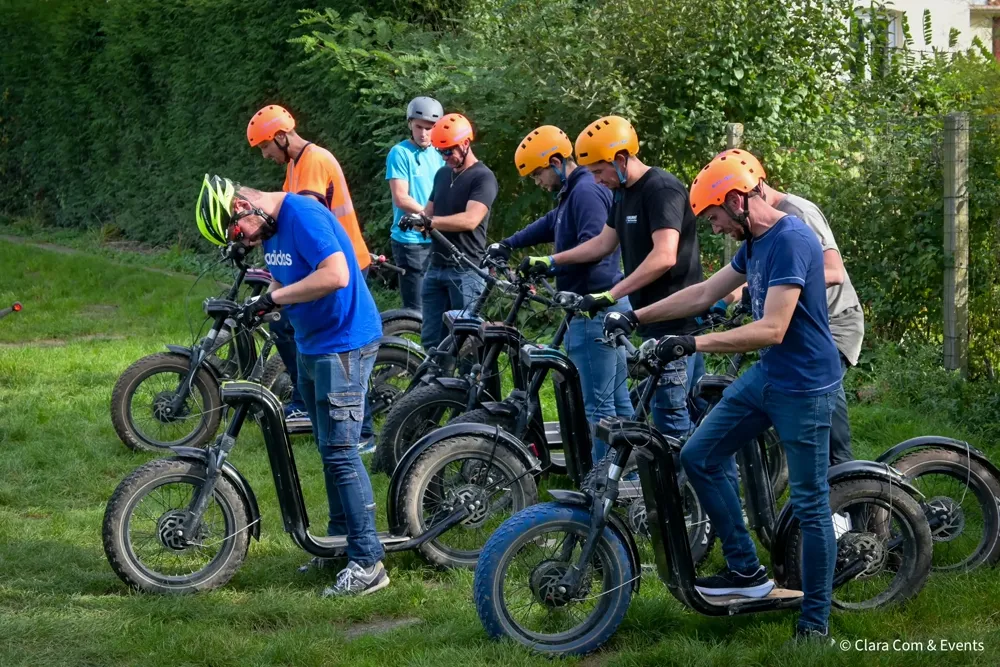 Photo de célébration en famille au Randorail